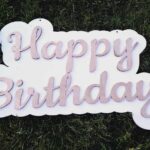 napis happy birthday