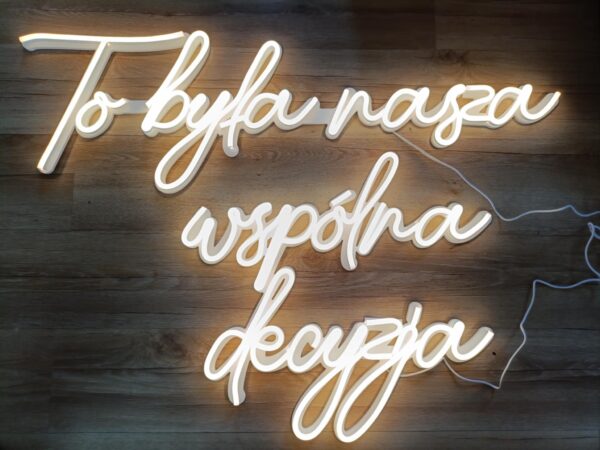 to była nasza wspólna decyzja